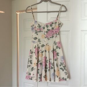 ZARA ultra feminine mini dress